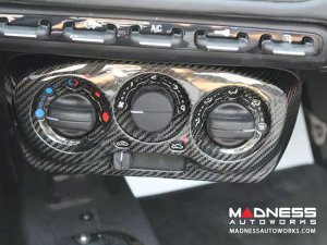 Alfa Romeo 4C Climate Control Cover - Carbon Fiber